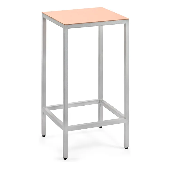 Tabouret de bar 65 cm Alu, Muller Van Severen | Rose- Image produit n°0