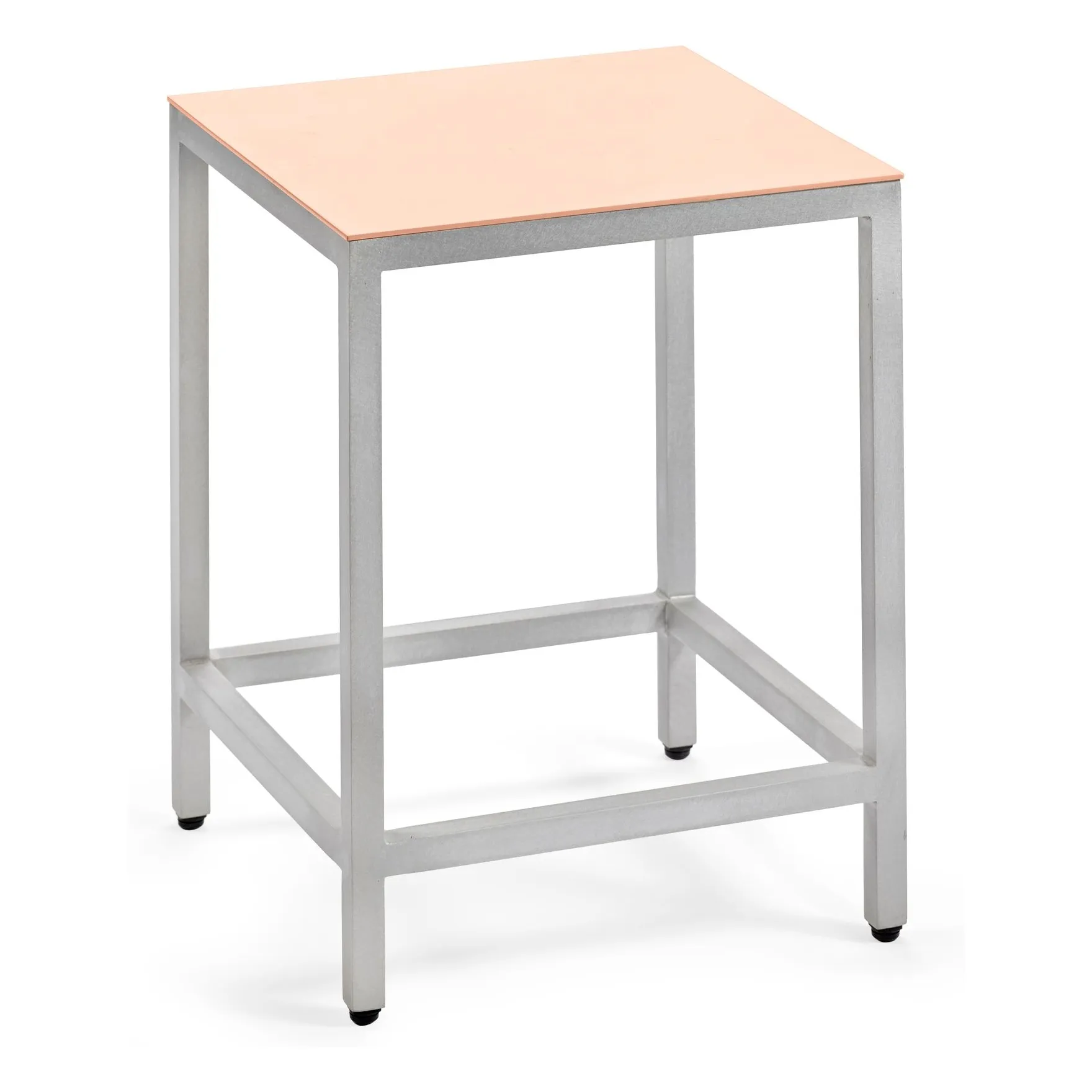 Valerie Objects Pink Alu Stool, Muller Van Severen