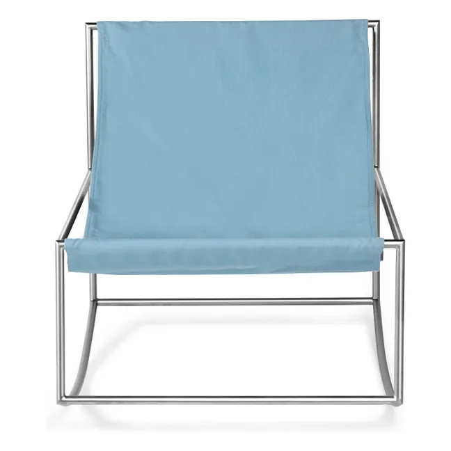 Rocking Chair Sessel, Muller Van Severen | Hellblau