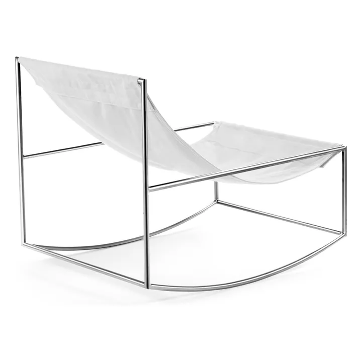 Fauteuil Rocking Chair, Muller Van Severen | Blanc- Image produit n°1