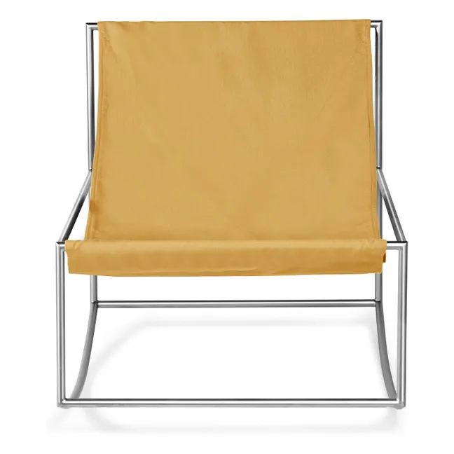 Fauteuil Rocking Chair, Muller Van Severen | Jaune