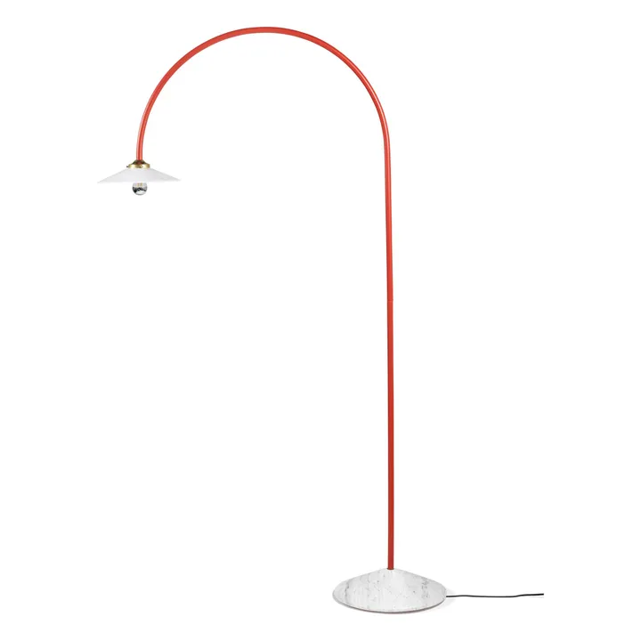 Lampadaire Standing lamp en marbre N°2, Muller Van Severen | Rouge- Image produit n°0
