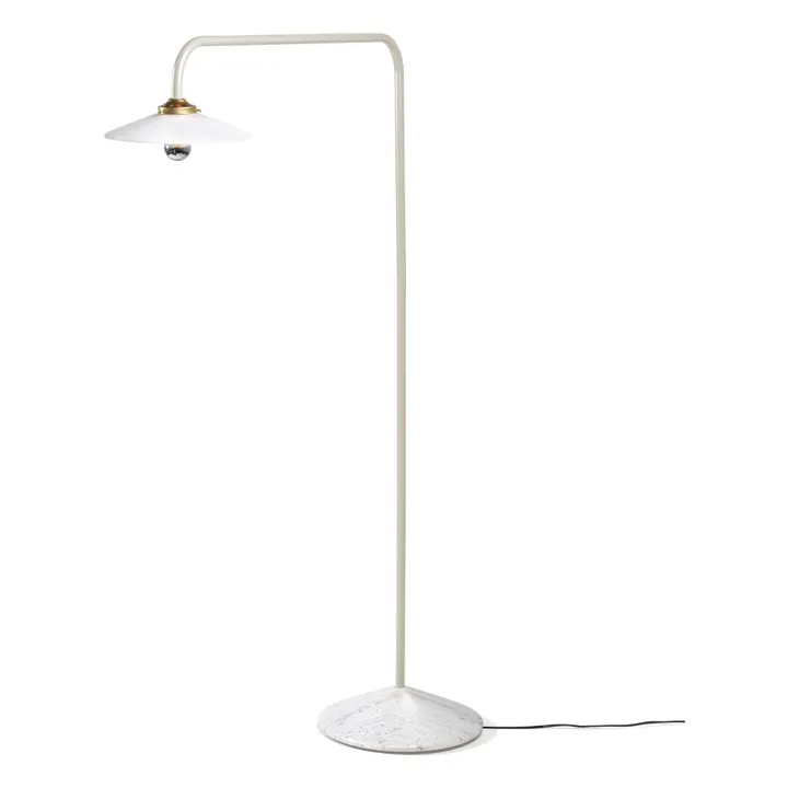 Lampadaire Standing lamp en marbre N°1, Muller Van Severen | Ivoire- Image produit n°0