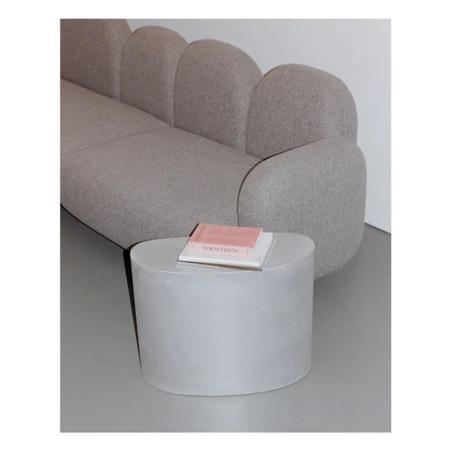 Table d'appoint en aluminium brossé Assemble, Destroyers/ builders | Aluminium