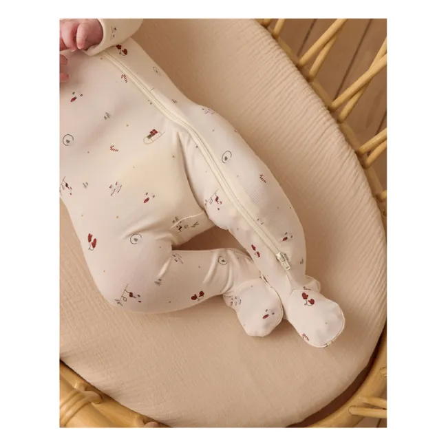 Mono con pies Winter Wonderland | Crudo