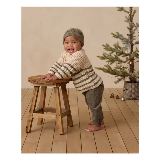 Bonnet Tricot | Vert de gris