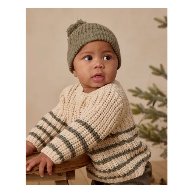 Bonnet Tricot | Vert de gris