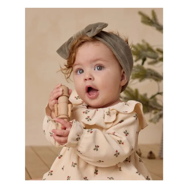 Lazo de diadema | Verde Gris