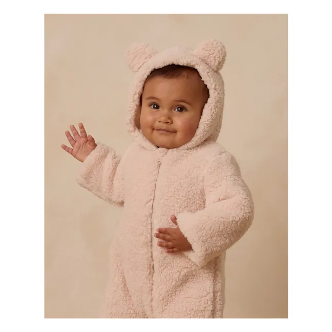 Sherpa Bear suit | Coral