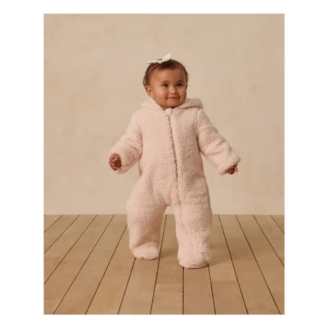 Tuta Sherpa Bear | Rosa corallo