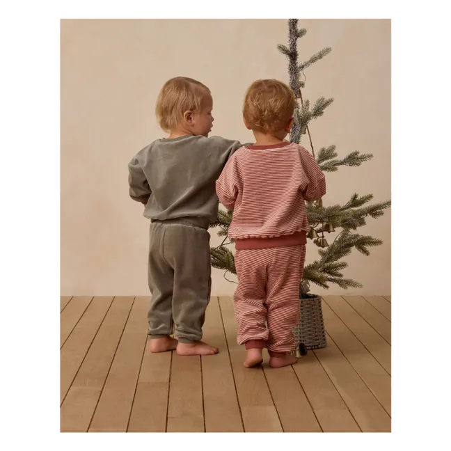 Jogger a rayas | Rouge Brun