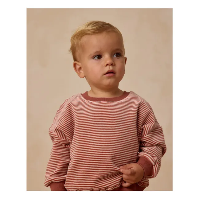 Sweat Stripes | Rouge Brun