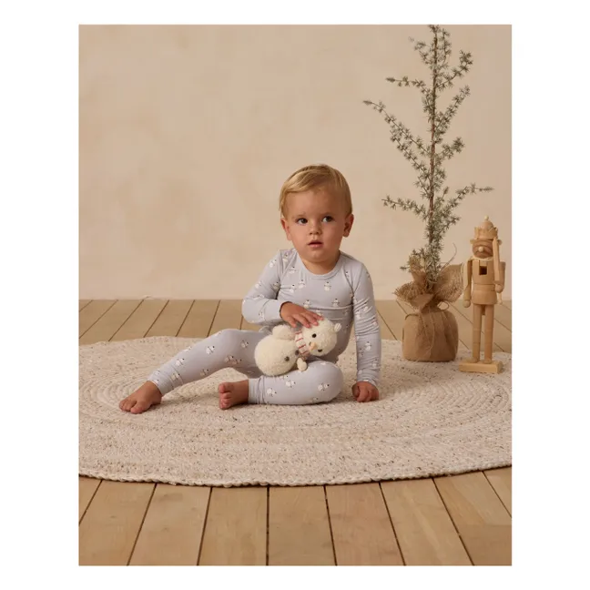 Set pigiama con pupazzi di neve | Grigio
