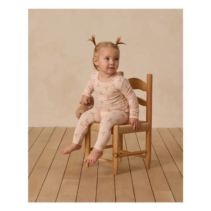 Ensemble Pyjama Rennes | Saumon- Image produit n°1
