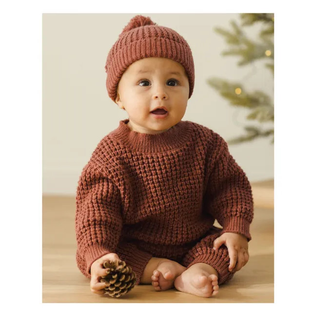 Cappello lavorato a maglia | Rouge Brun