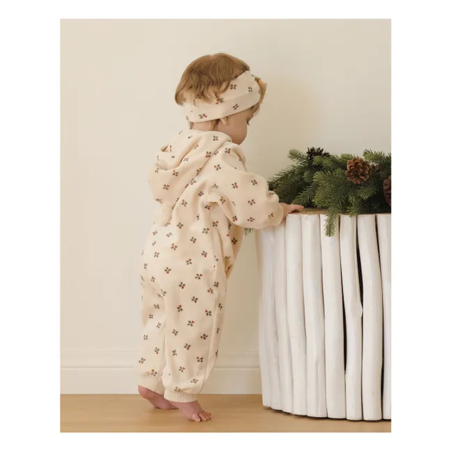 Holly Berry jumpsuit | Ecru