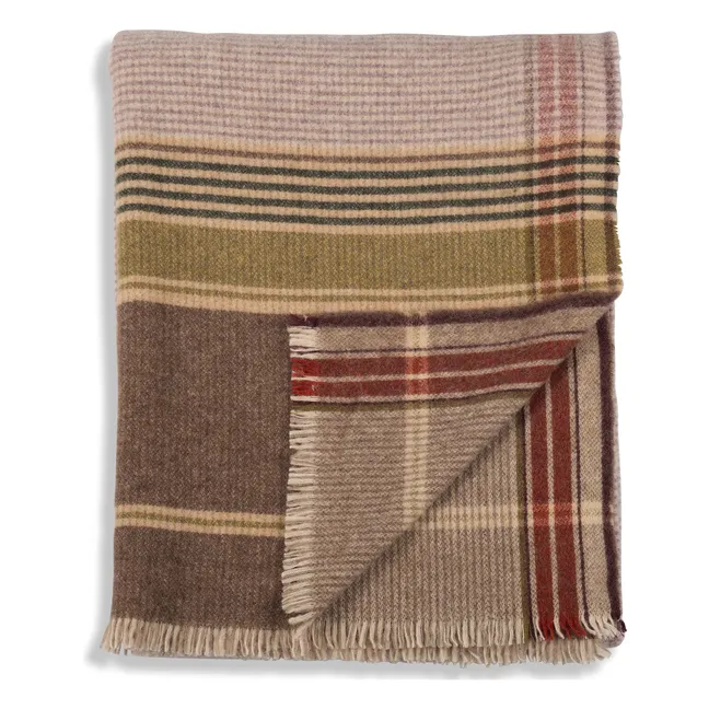 Arya Havana wool and cashmere throw