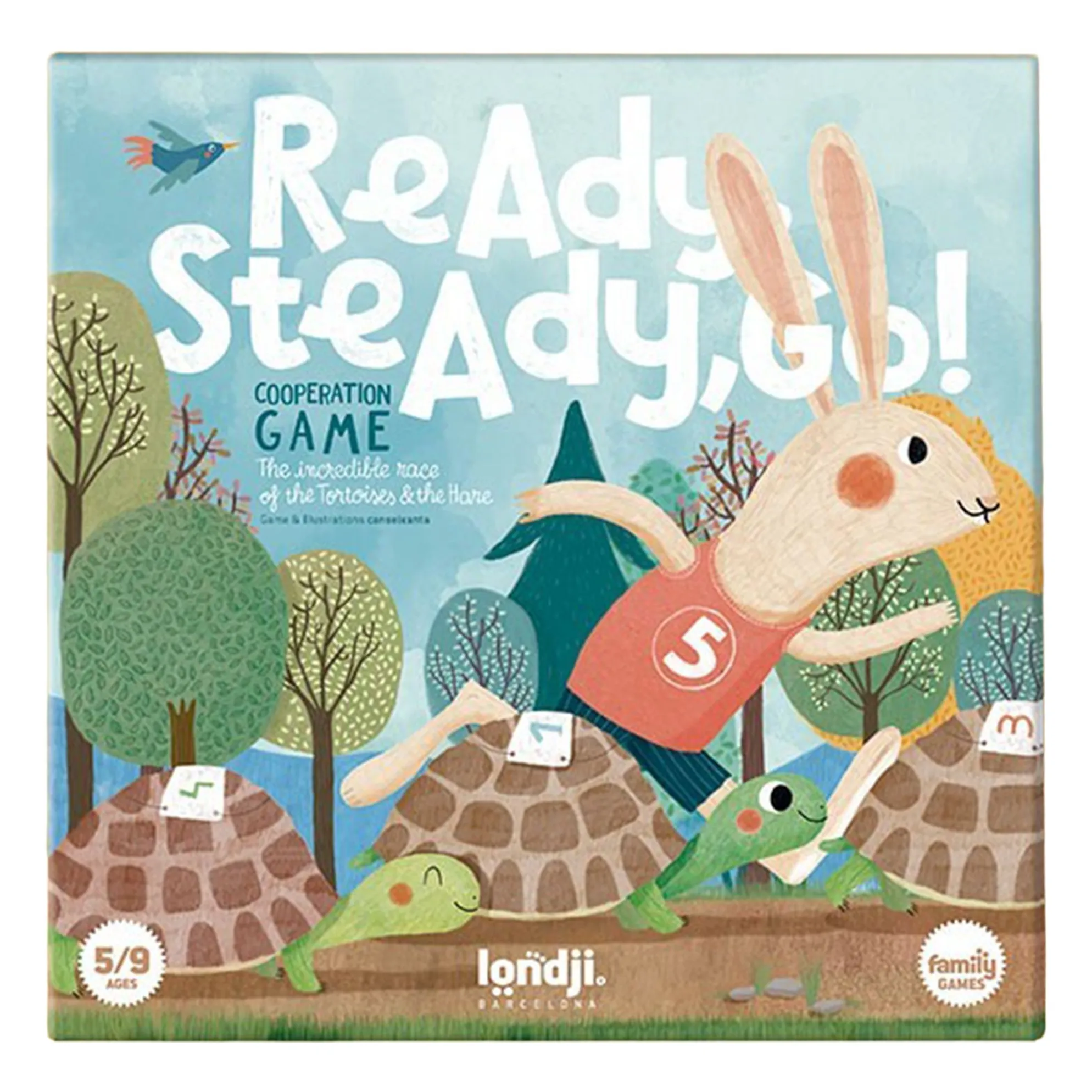 Londji Multicoloured Cooperative Game Ready, Steady, Go!