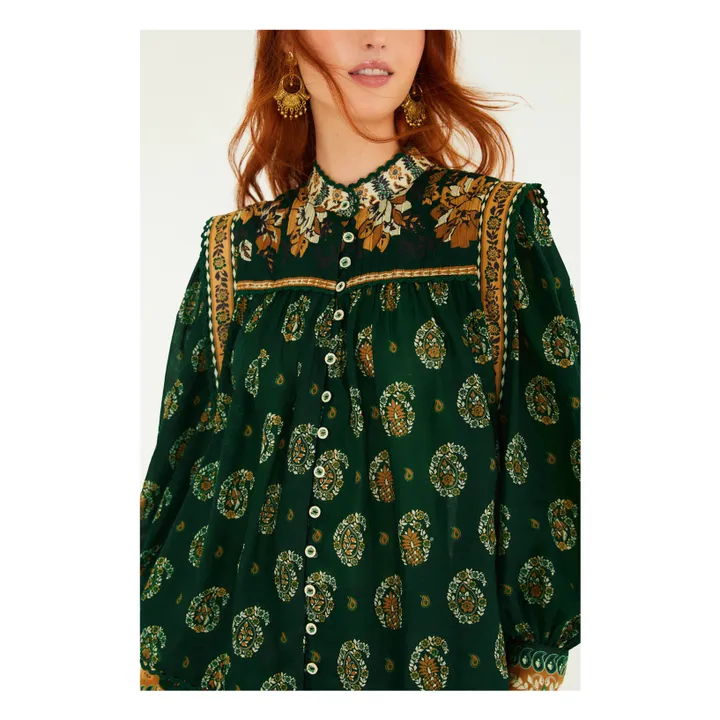 Blouse Tayla | Vert- Image produit n°1