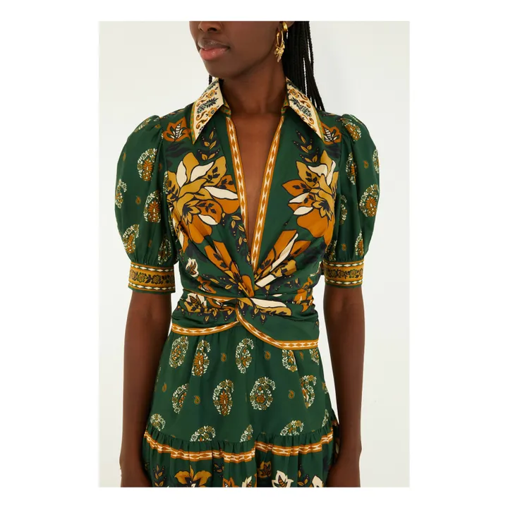 Robe Ayla | Vert- Image produit n°1