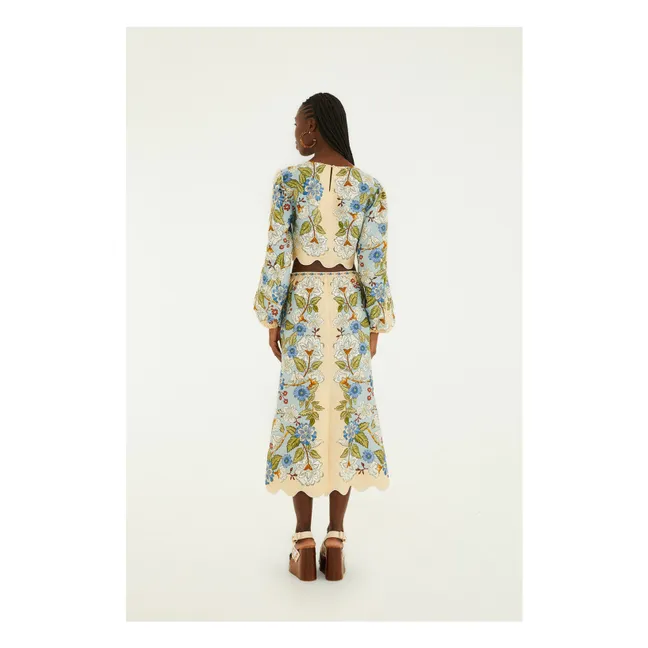 Garden Linen skirt | Sand