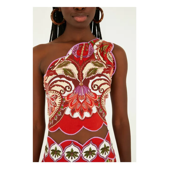 Top Odara Lin | Rouge- Image produit n°2