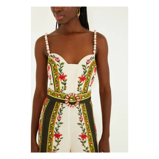 Tuta in lino Wonder Rio | Ecru