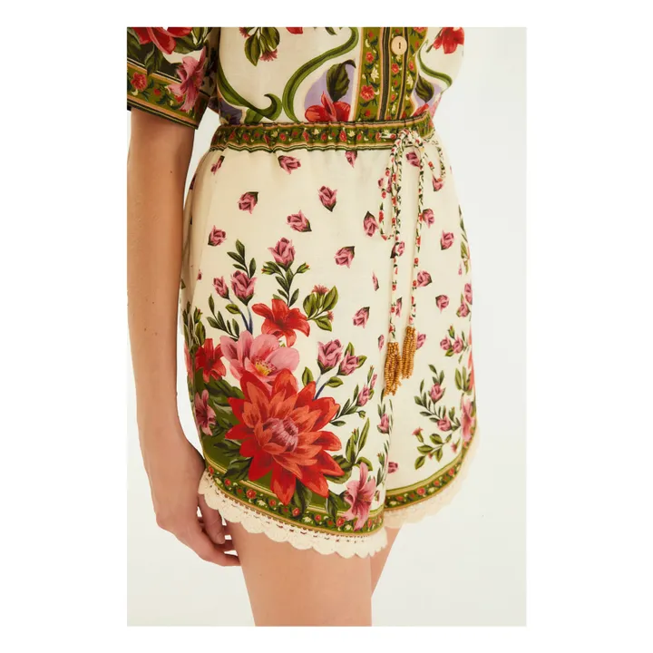 Short Wonder Rio Lin | Ecru- Image produit n°1