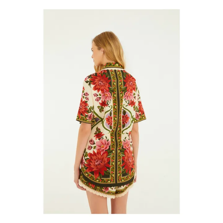 Chemise Wonder Rio Lin | Ecru- Image produit n°2