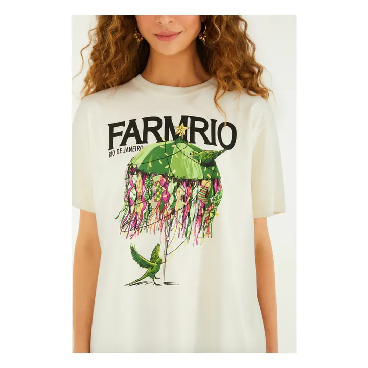 T-shirt Xmas Kinis | Ecru- Image produit n°1