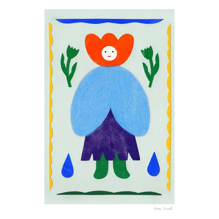 Affiche Personnage Fleur- Image produit n°0