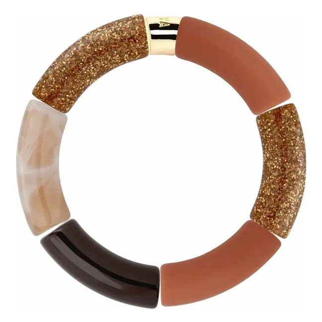 Bracelets Trio Terra-Ouro | Marron