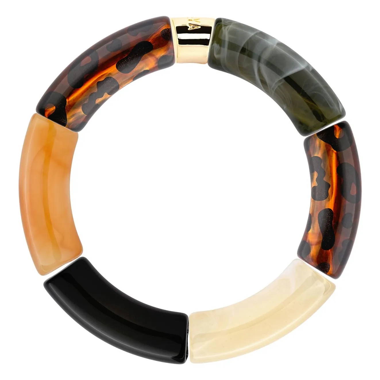 Parabaya Brown Gato Do Mato 3 Bracelet