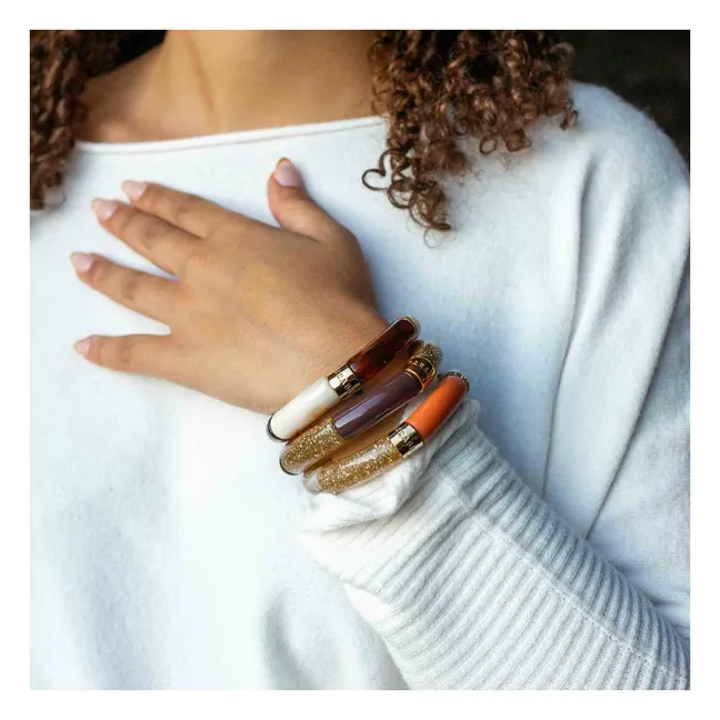 Terra-Ouro Trio-Armbänder | Braun