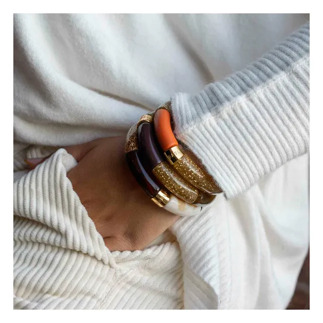 Terra-Ouro Trio-Armbänder | Braun