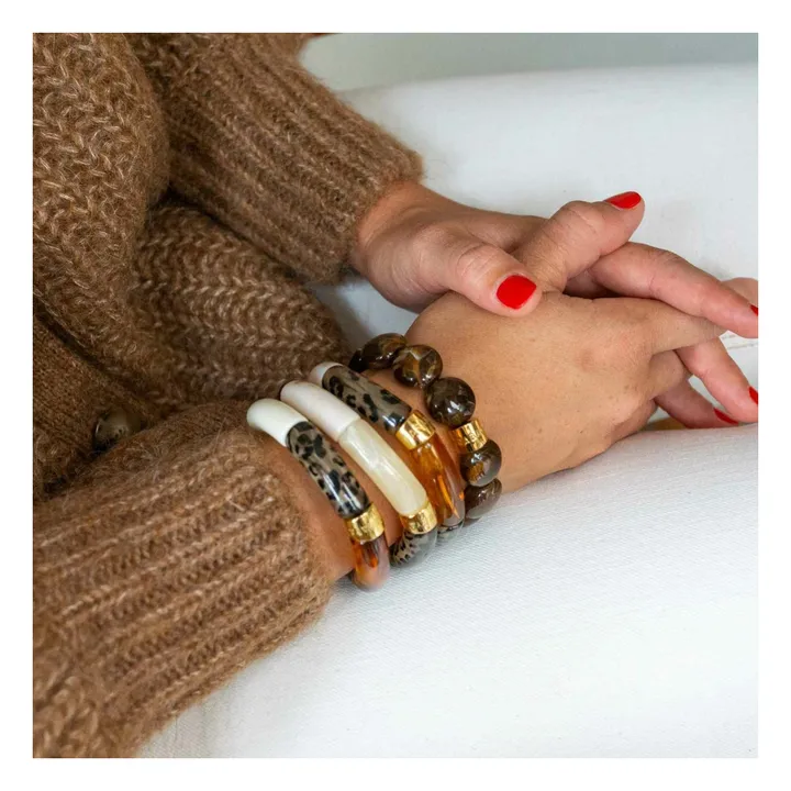 Bracelet Bombom Cacao | Marron- Image produit n°4
