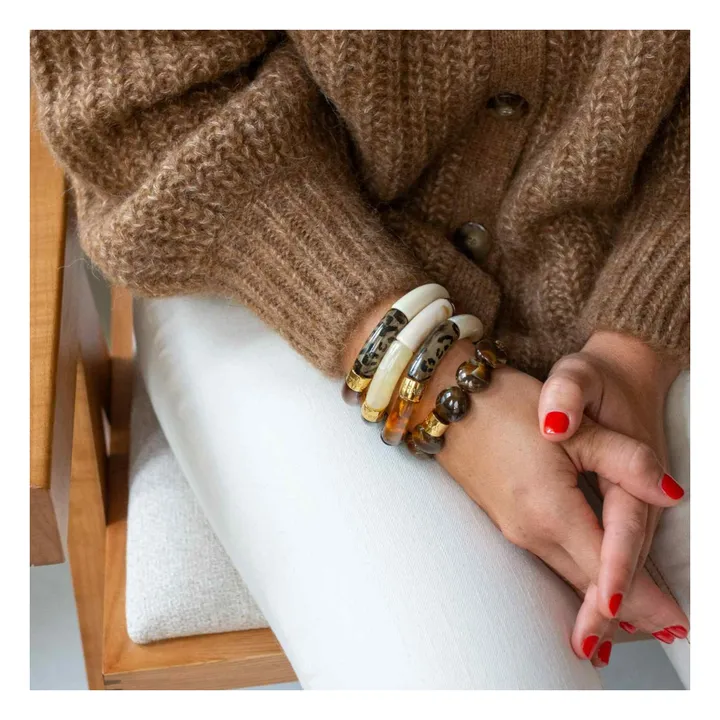 Bracelet Bombom Cacao | Marron- Image produit n°3