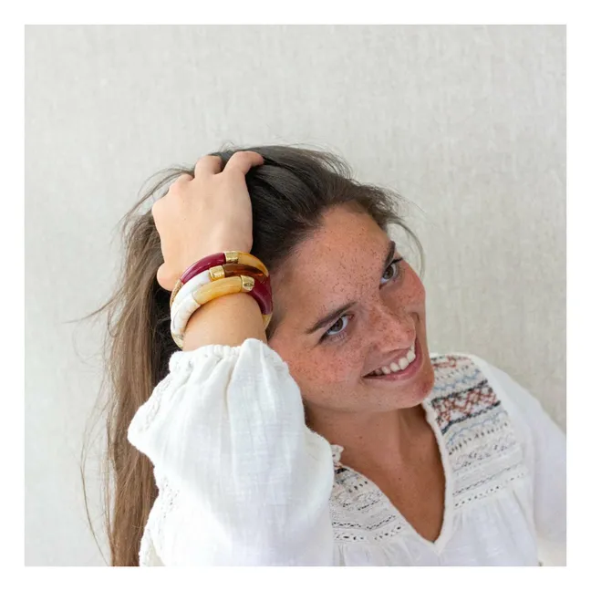 Pulsera Sol 3 | Marfil