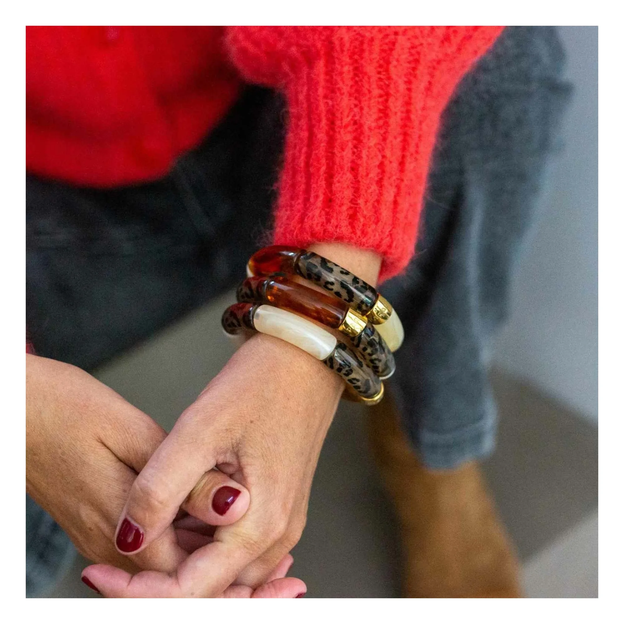 Bracelet Feli 1 | Crème- Image produit n°1