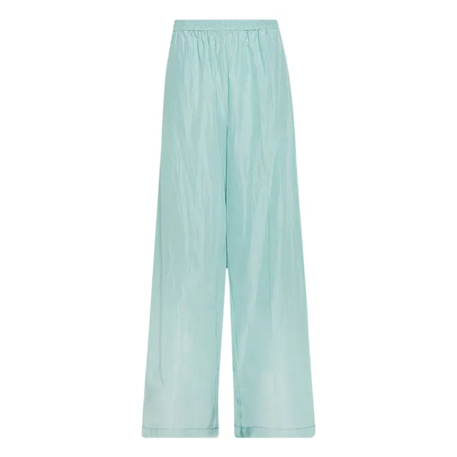 Pantalon Palazzo Taffetas | Aqua