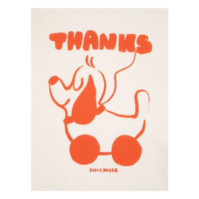 Thanks Organic Cotton T-shirt | Ecru