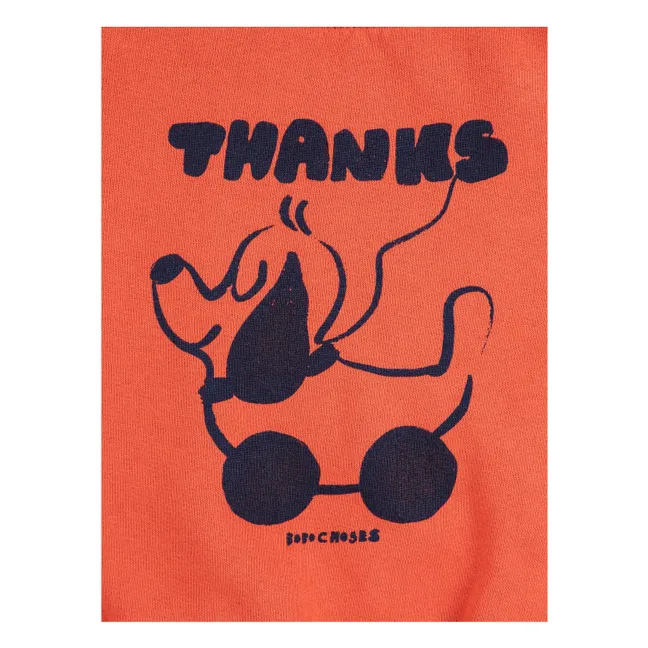 Thanks Coton Bio Sweat and Jogger Set | Orange