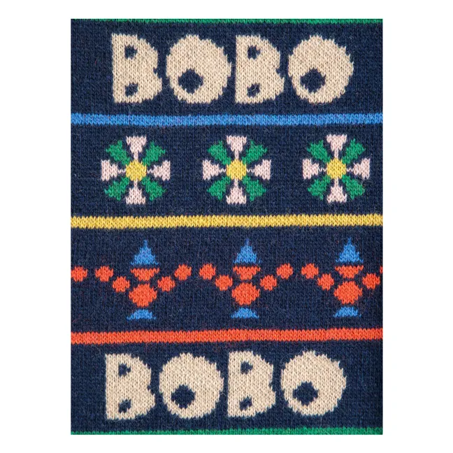 Chaleco Bobo de lana y cachemira | Azul Marino