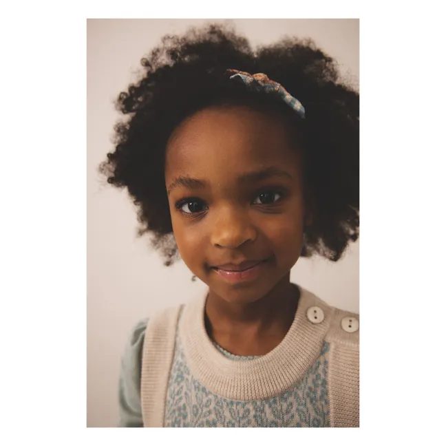 Pouf Pointelle Organic Cotton T-shirt | Pale blue