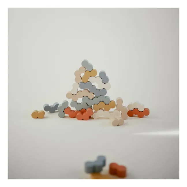 Balancierblöcke aus Holz