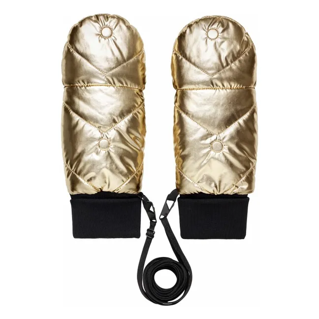 Exclusivité Fudoon X Smallable - Convertible Mittens | Gold