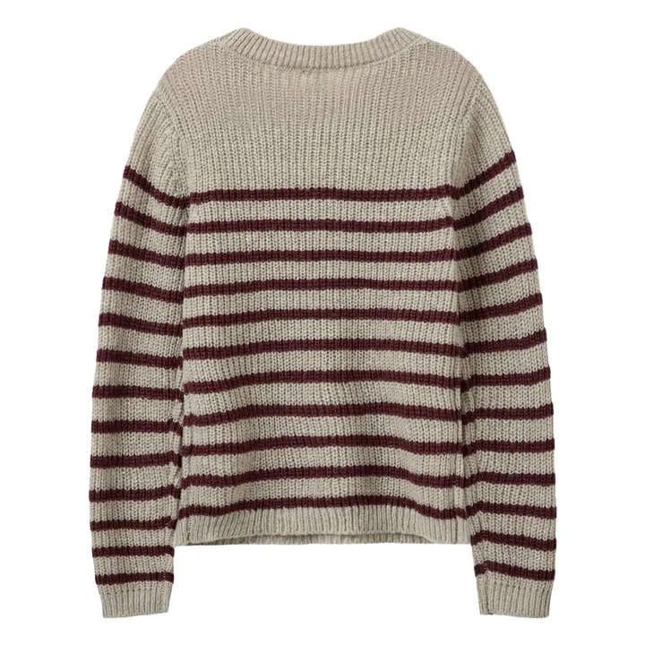 Pull Pollysy Rayé | Beige- Image produit n°4