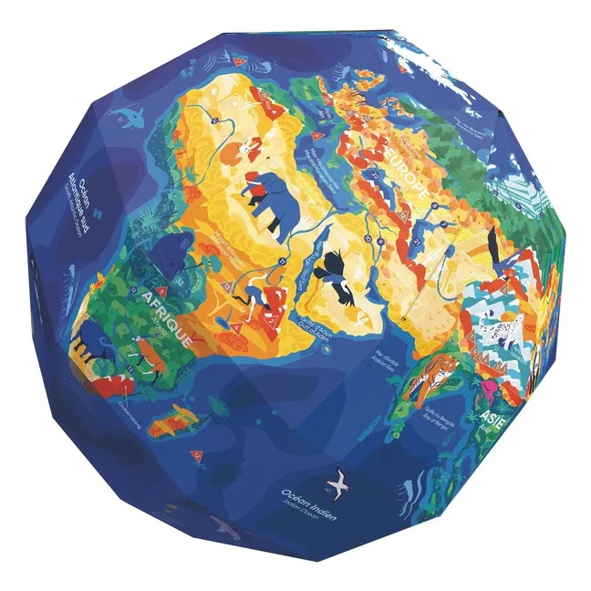 Building Globe Our Planet