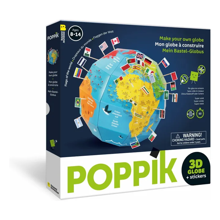 Globe à construire Drapeaux- Image produit n°0