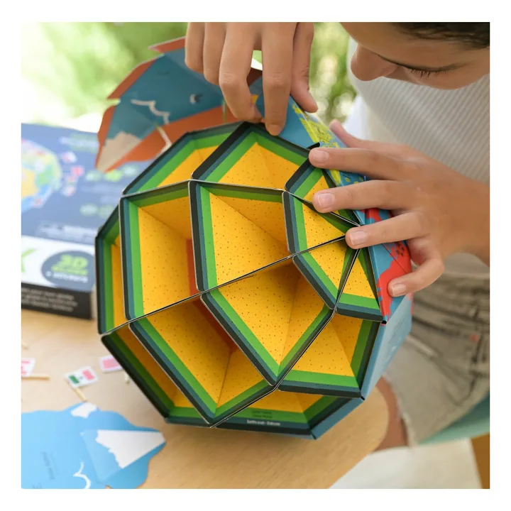 Globe à construire Drapeaux- Image produit n°2